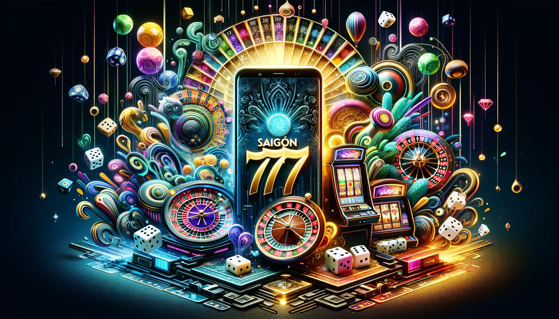 Giao diện Mobile của nhà cái casino saigon777