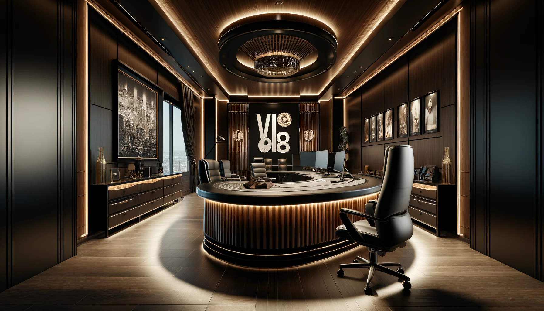 Văn phòng của VI68 Casino cực kỳ sang trọng